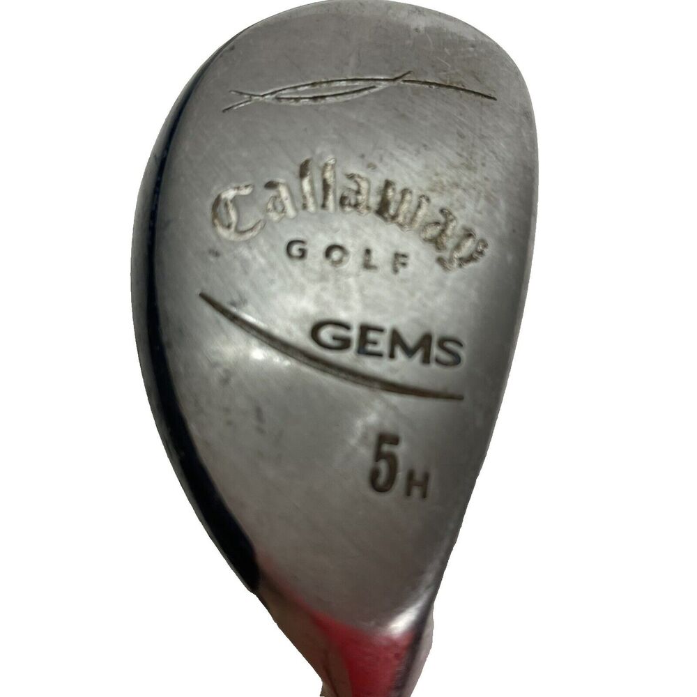 Callaway Gems Womens 5H Hybrid Driver Golf Club Aloila Graphite Shaft 39.5 RH